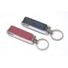 Pendrive metalowo-skórzany