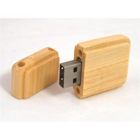 Pendrive w drewnianej obudowie